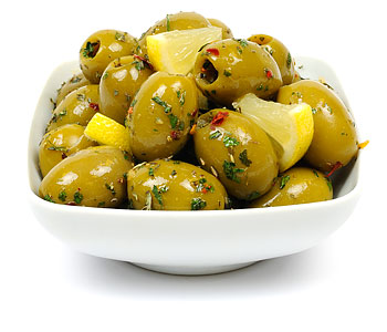 Olives with Lemon