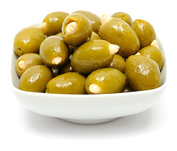 Olives Stuffed with almonds