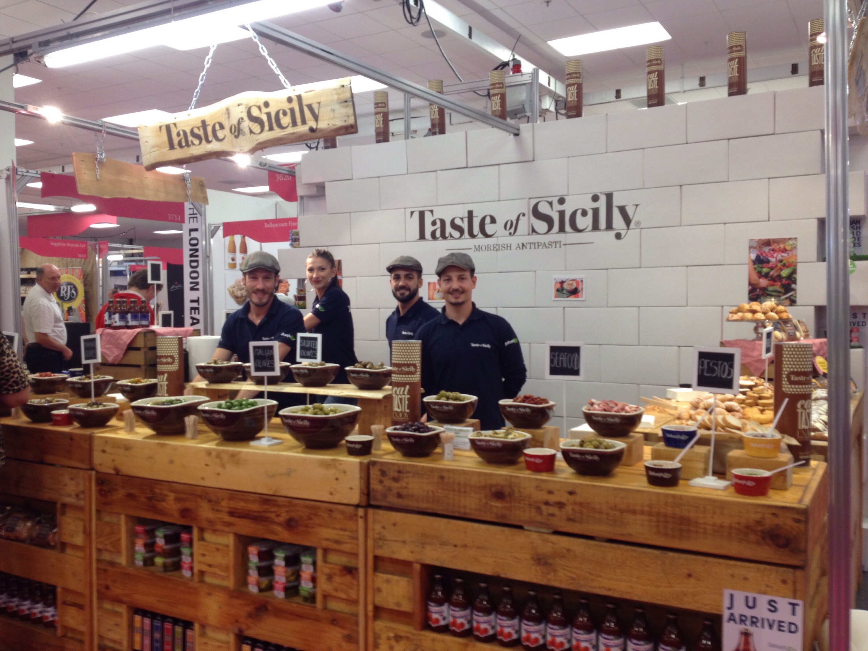 taste of sicily at Speciality fine food fair 2015 speciality fine food fair 2015