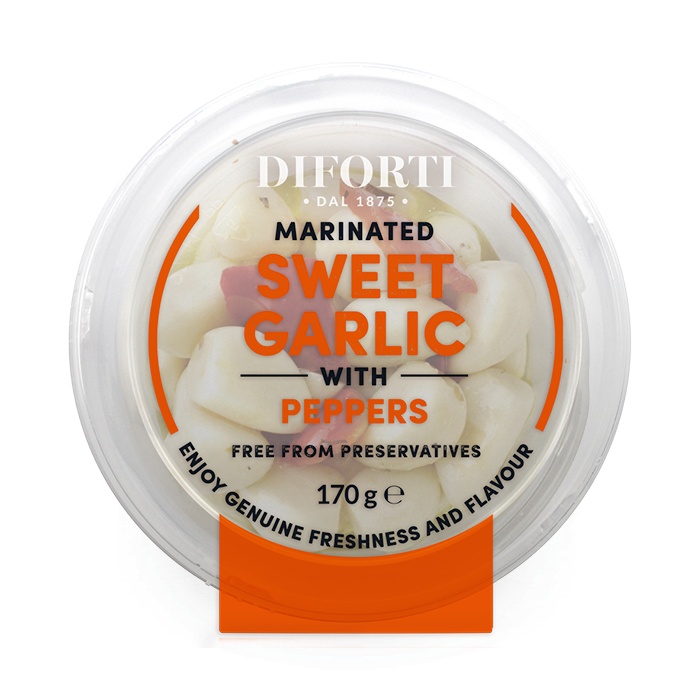 Sweet Garlic With Peppers And Herbs 170gr