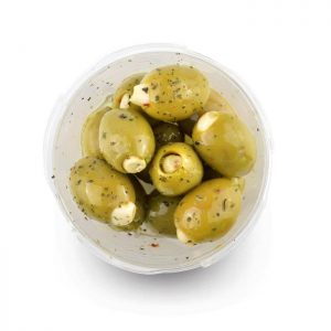 green olives stuffed garlic