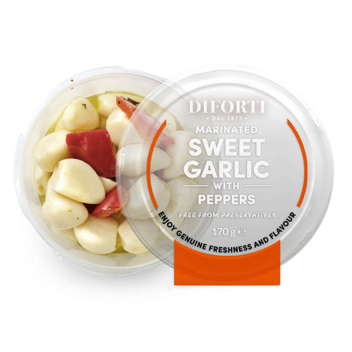 Sweet Garlic With Peppers And Herbs 170gr